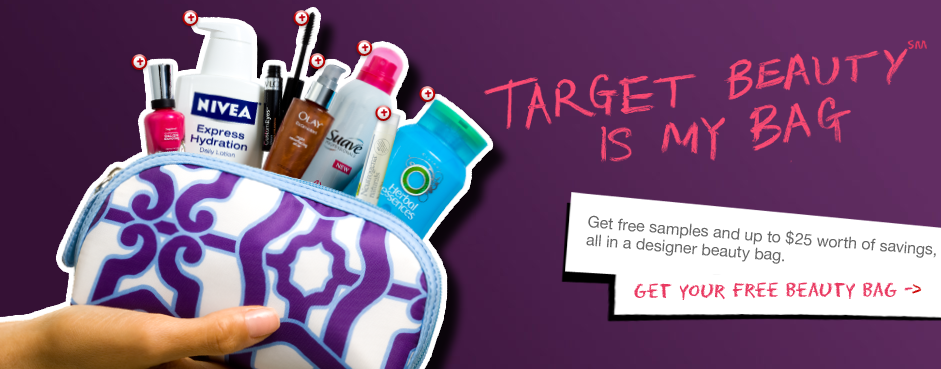 target coupons 2011. *HOT* FREE Target Beauty Bag