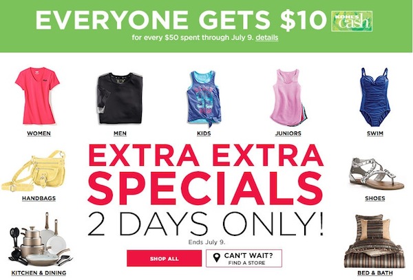 Kohls: 20% off + FREE Shipping (Today Only) â€“ The Big One Beach ...