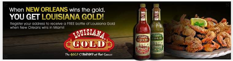 Louisiana Gold Hot Sauce