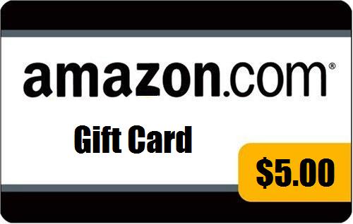 $5 Amazon gift card