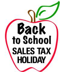 back to school sales tax