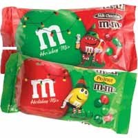 M&M's Holiday bags