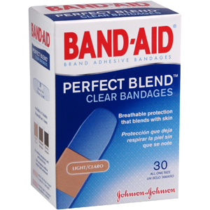 Band Aid Clear Adhesive