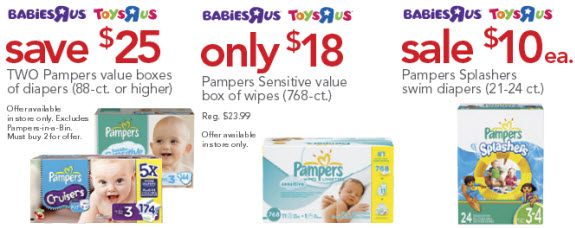 babies r us pampers