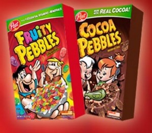 cocoa and fruity pebbles