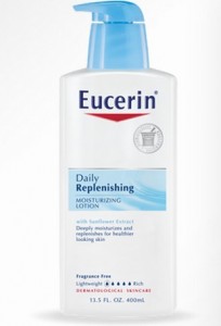 eucerin dry skin sample daily repairing lotion