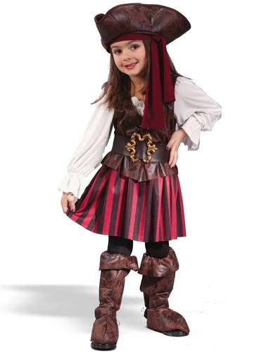 Girl's Buccaneers Costume