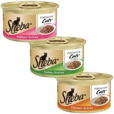 sheba canned cat food