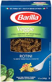barilla veggie pasta