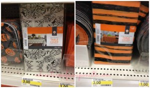 halloween table cloth at target