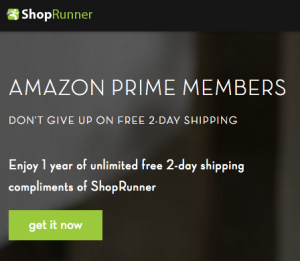 free shoprunner membership