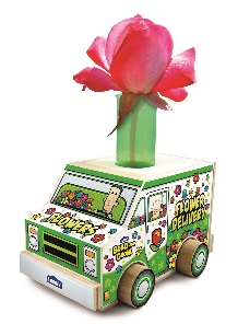 flower delivery truck