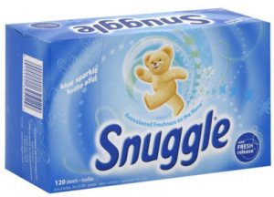 snuggle dryer sheets