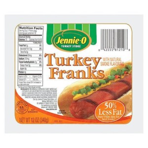 jennie-o turkey franks