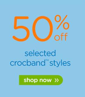 50 percent crocband sale