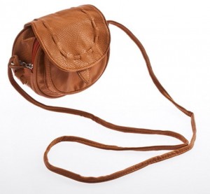 leather mini shoulder bag
