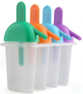 set of 4 popsicle molds