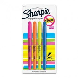 sharpie accent highlighters