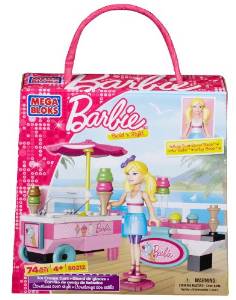 Mega Bloks Barbie Ice Cream Cart