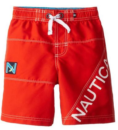 Nautica Little Boys Fashion Swim Trunk