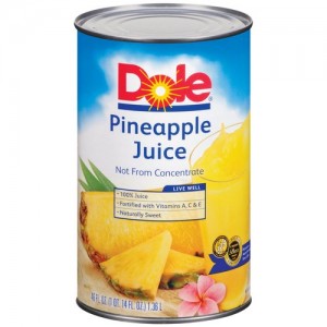 dole pineapple juice