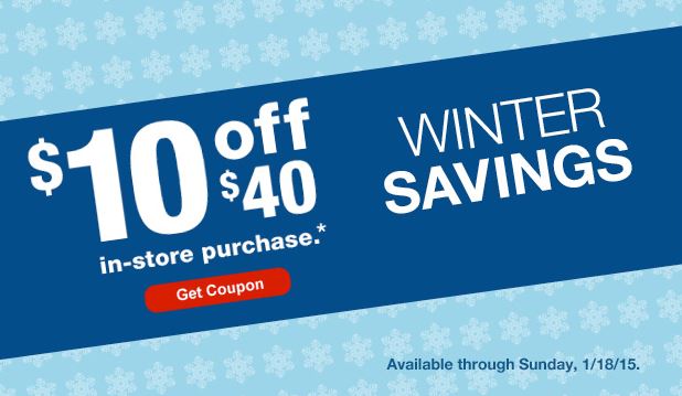 Check Your Emails $10 off $40 CVS In Store Coupon AddictedToSaving com