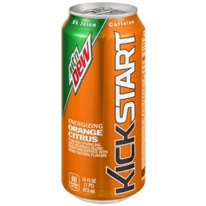 Mountain Dew Kick Start Energy Drink
