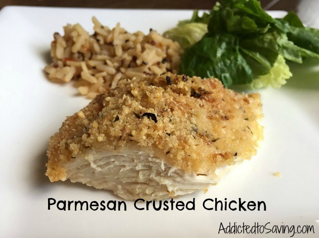 Parmesan-crusted-chicken
