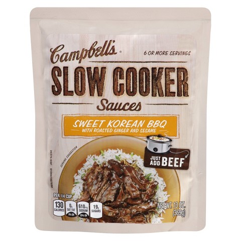 campbells slow cooker sauces