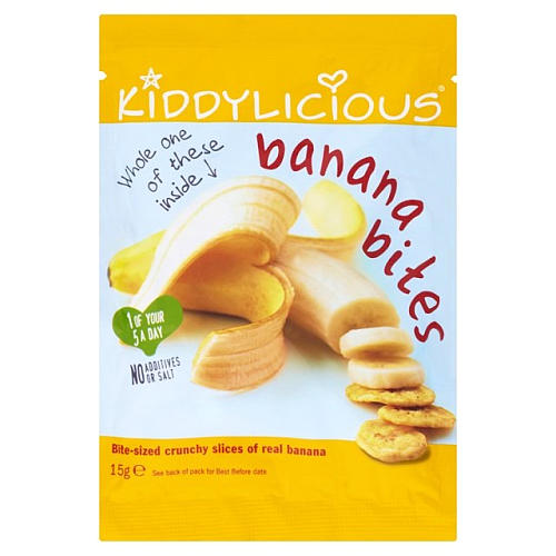 Kiddylicious banana bites