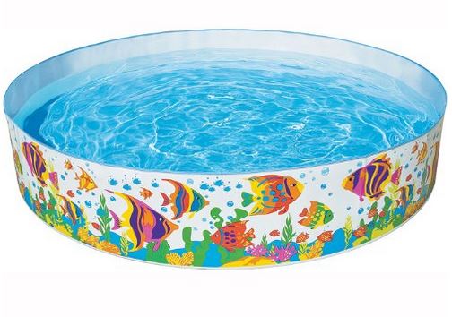 8 X 18 for Ages 3+ Intex Ocean Reef Snapset Inflatable Pool