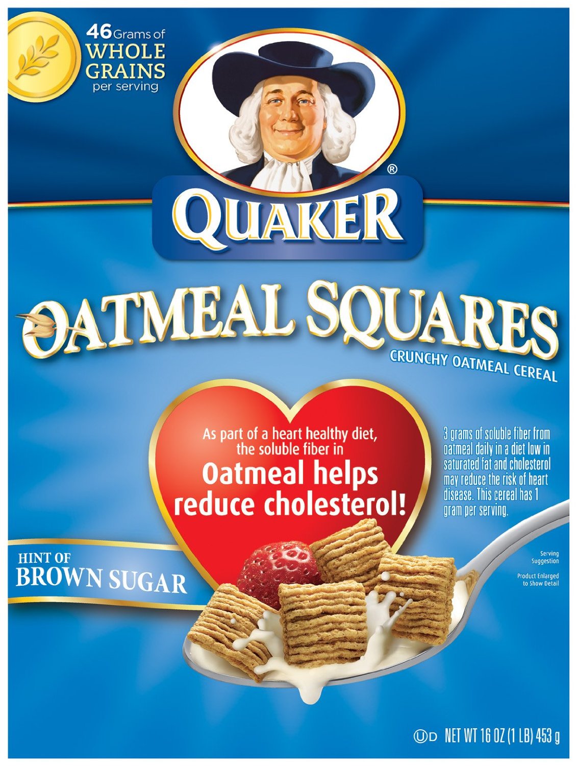 quaker oatmeal squares cereal