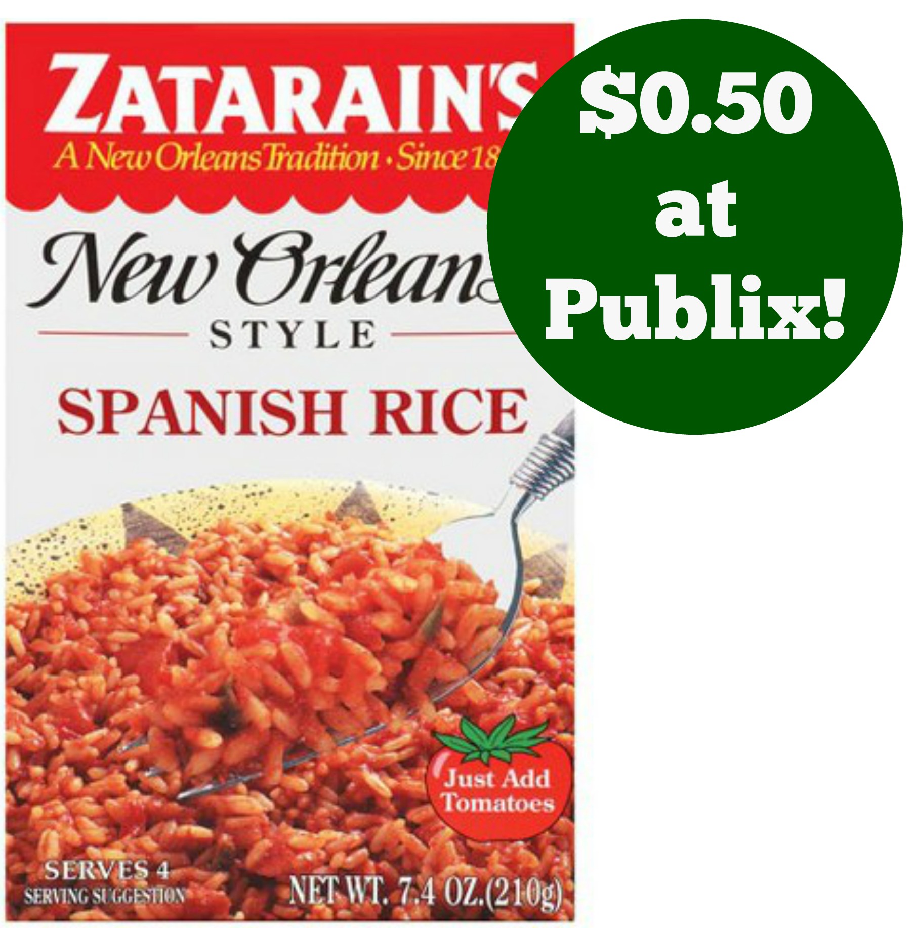 Zatarain's Rice Mix for $0.50 (FREE with Doubles)! - AddictedToSaving.com