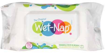 wet nap wipes