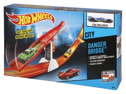 Hot Wheels City Danger Bridge Trackset