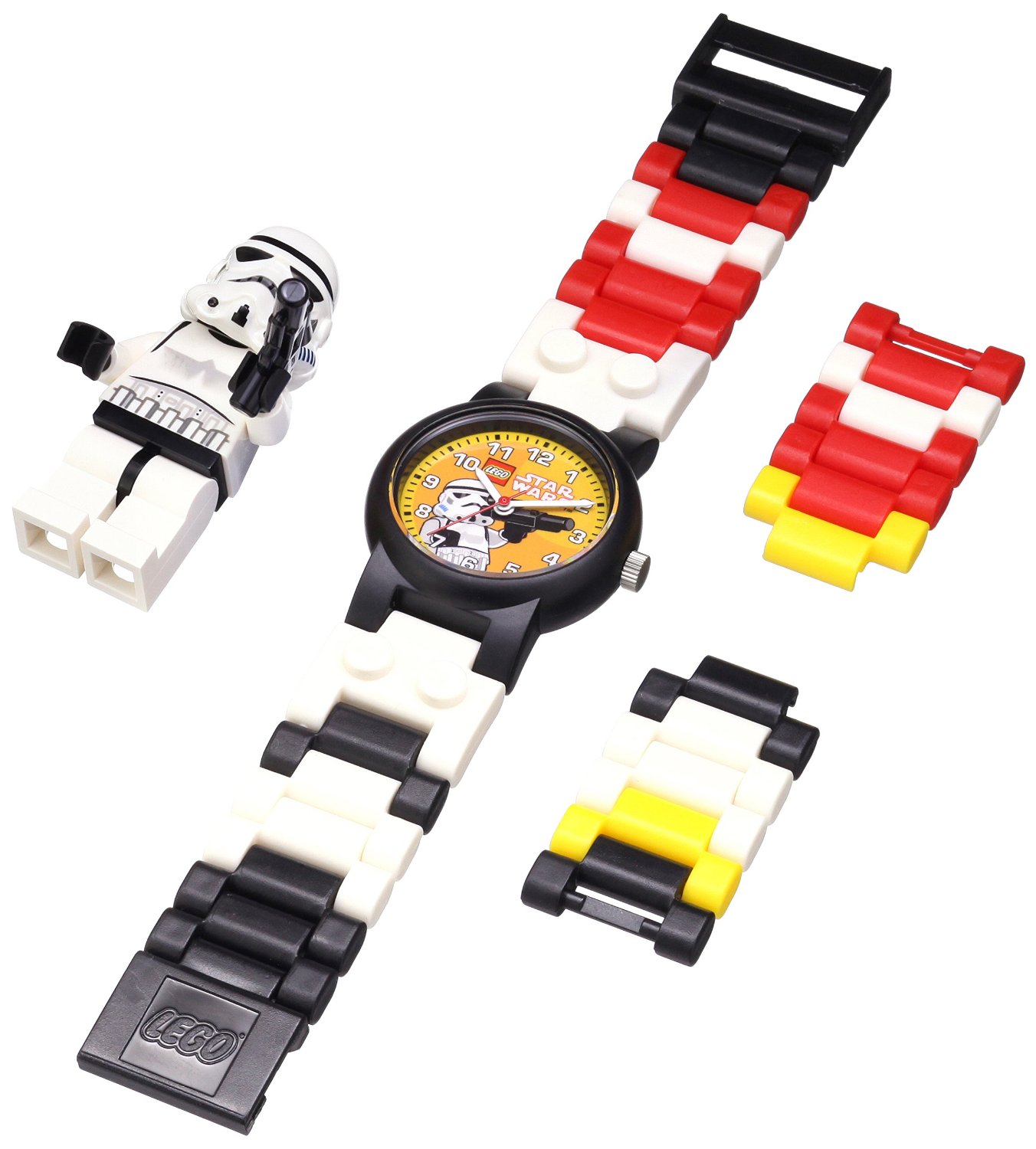 LEGO Kids Star Wars Stormtrooper Plastic Watch