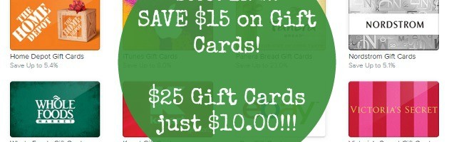 SMOKING: $25 Gift Cards Just $10 (Target, Walmart Starbucks, Publix, Chili’s and more)