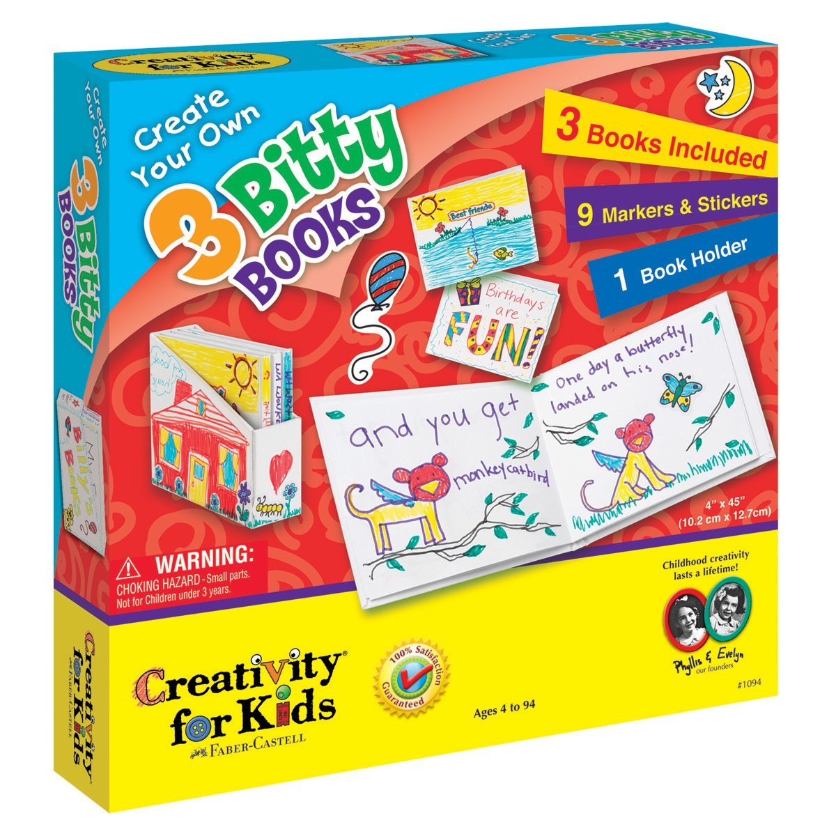 Creativitiy for Kids Create Your Own 3 Bitty Books Kit