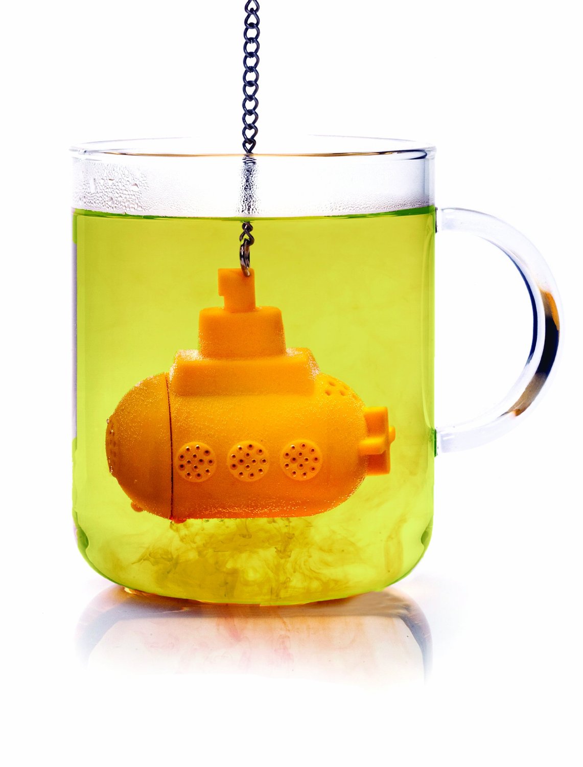 yellow submarine tea infuser
