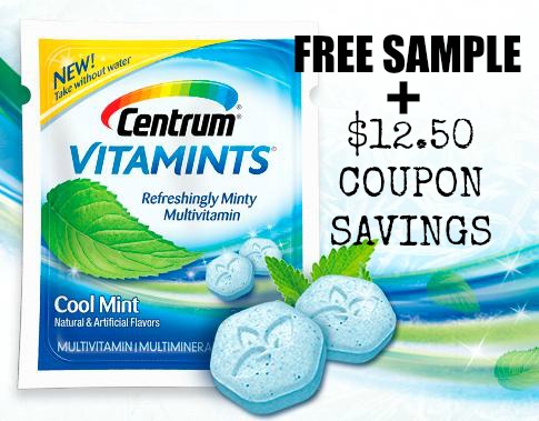 free centrum vitamints sample