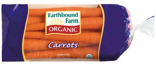 free earthbound farm carrots