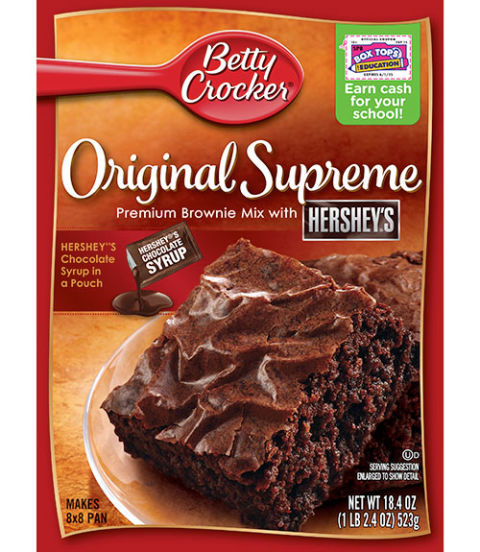 betty crocker brownie mix