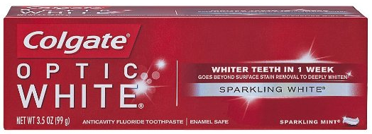 colgate optic white toothpaste