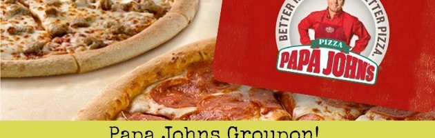 Papa Johns Groupon Deal