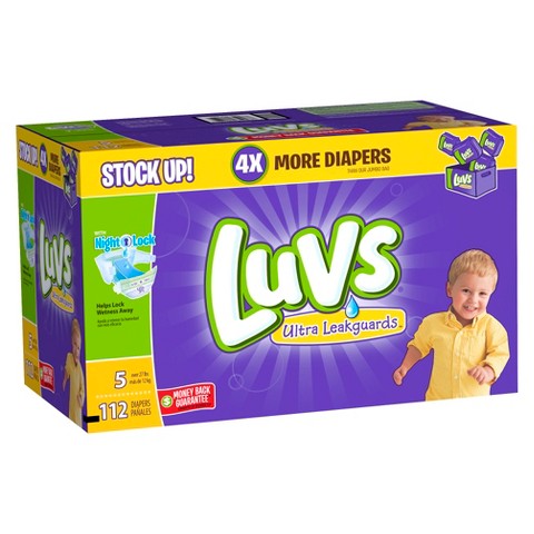 luvs boxed diapers
