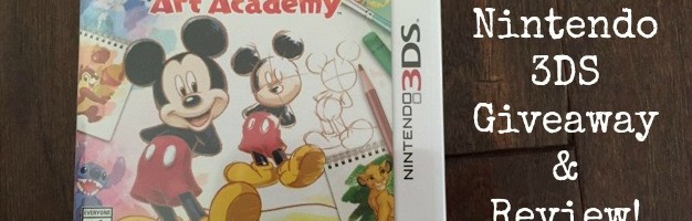 Giveaway & Review of Disney Art Academy for Nintendo 3DS