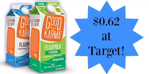 good karma flax milk target a2s