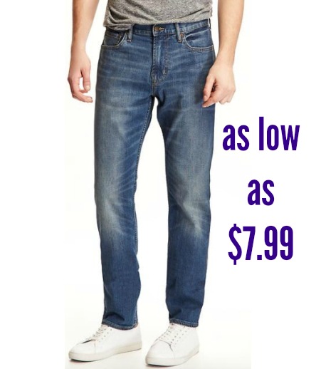 Old Navy: Men's Jeans as low as $7.99 through 8/12 - AddictedToSaving.com