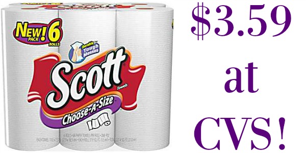 scott paper towels cvs a2s