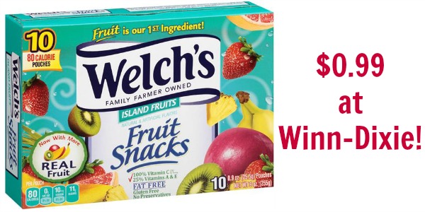 welchs fruit snacks wd